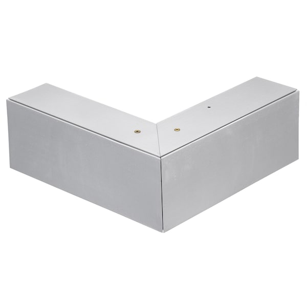 Hubbell Wiring Device-Kellems External Elbow Raceway, HBLALU3800 Series, 6 in W, 2.1 in H, 6 in L HBLALU3818 - main